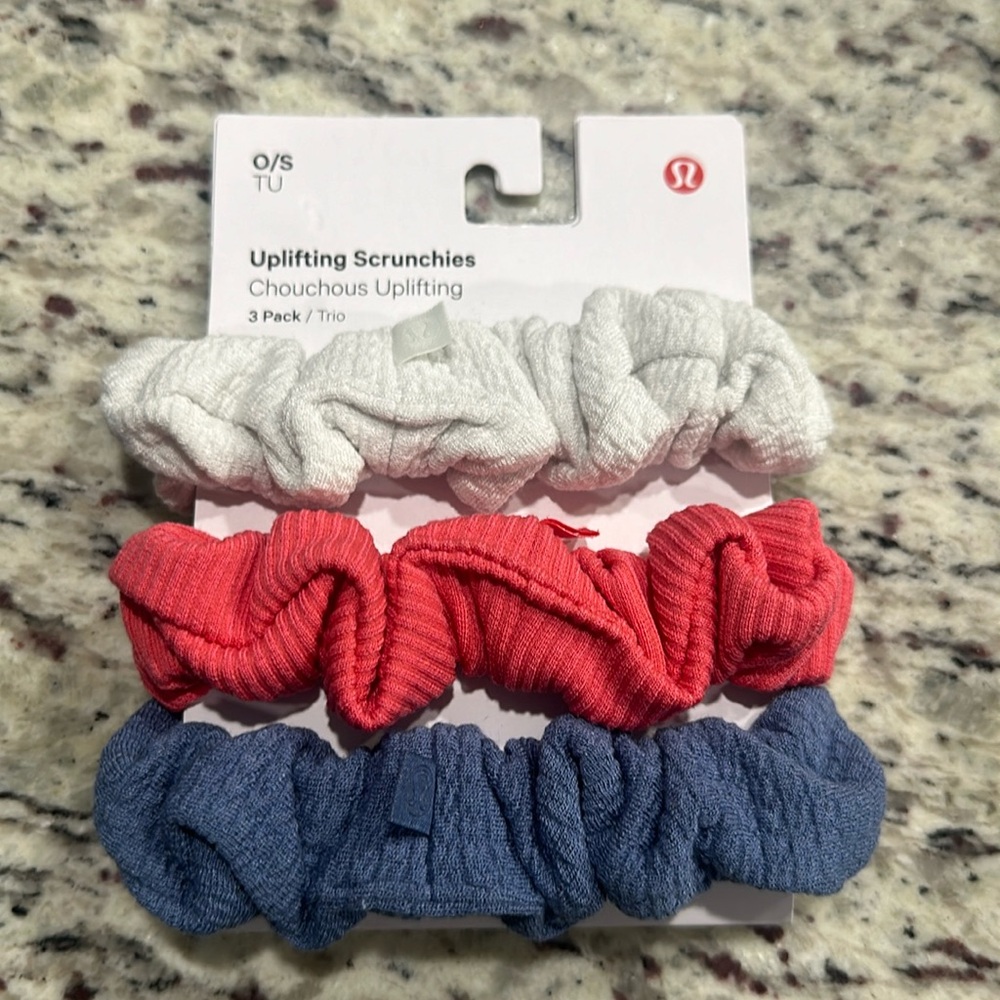 Lululemon Uplifting Scunchies